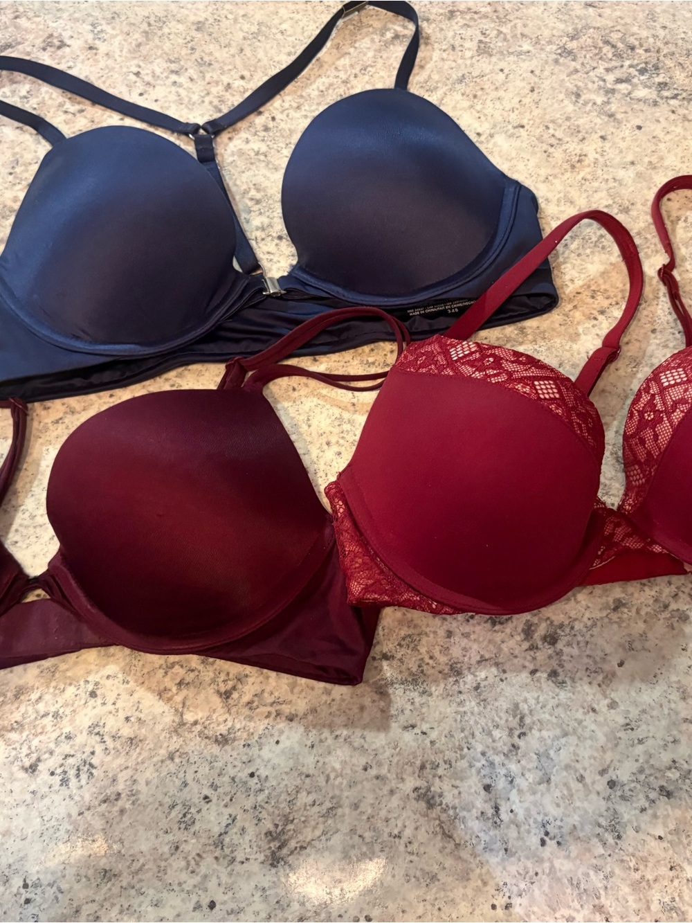 Lot of 3 Victorias Secret Bras 34B